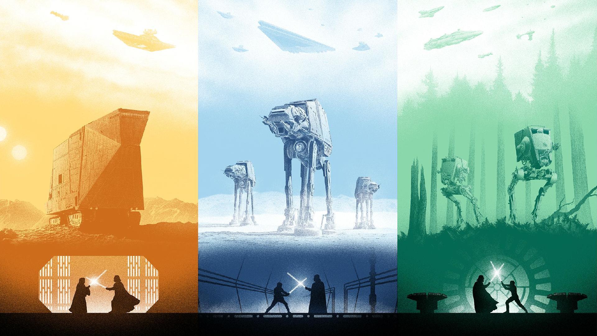 1920x1080 The Best Star Wars Posters, Originals And Fan Made Ones
