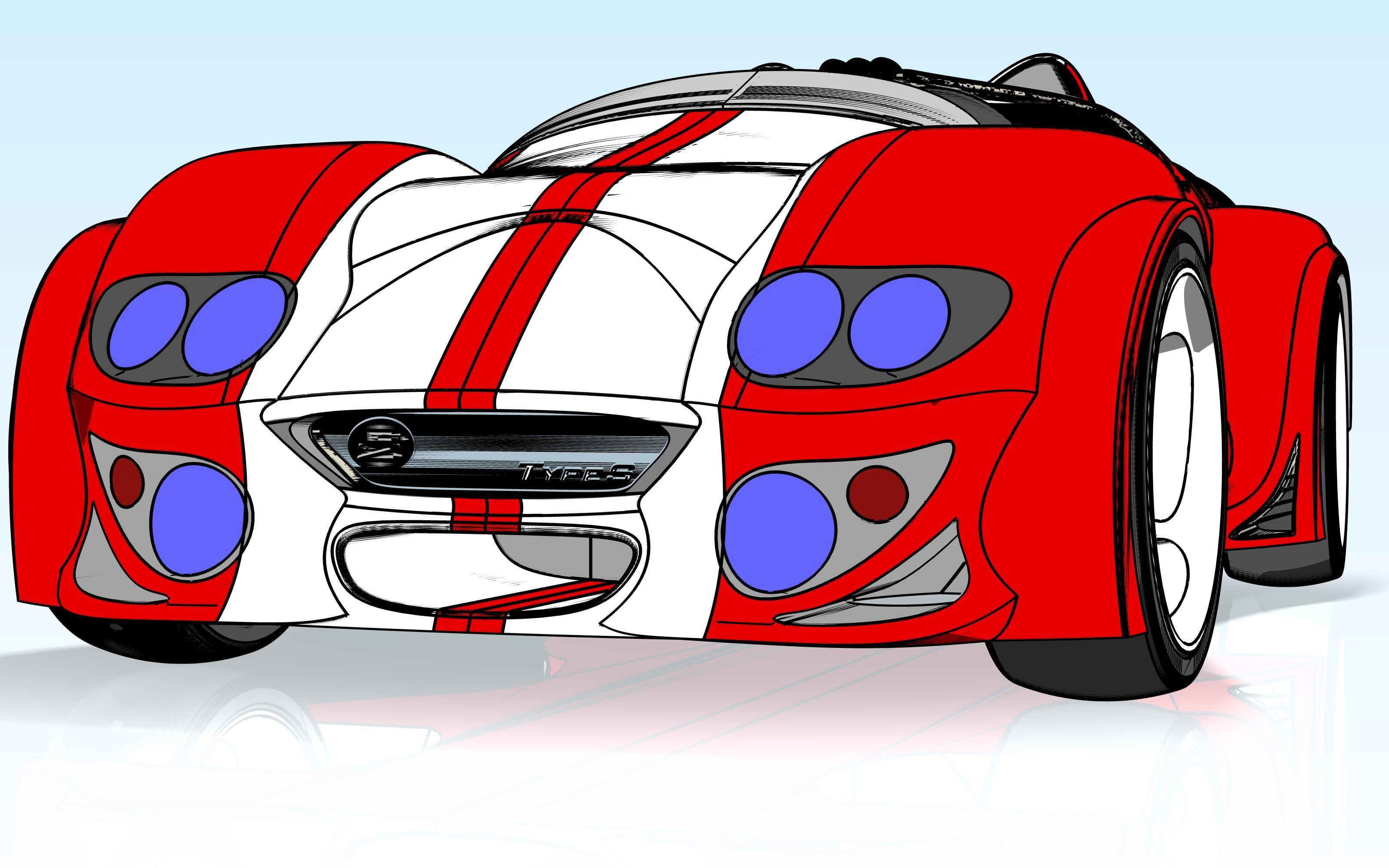 Cartoon Race Car Wallpapers - Top Free Cartoon Race Car Backgrounds -  WallpaperAccess