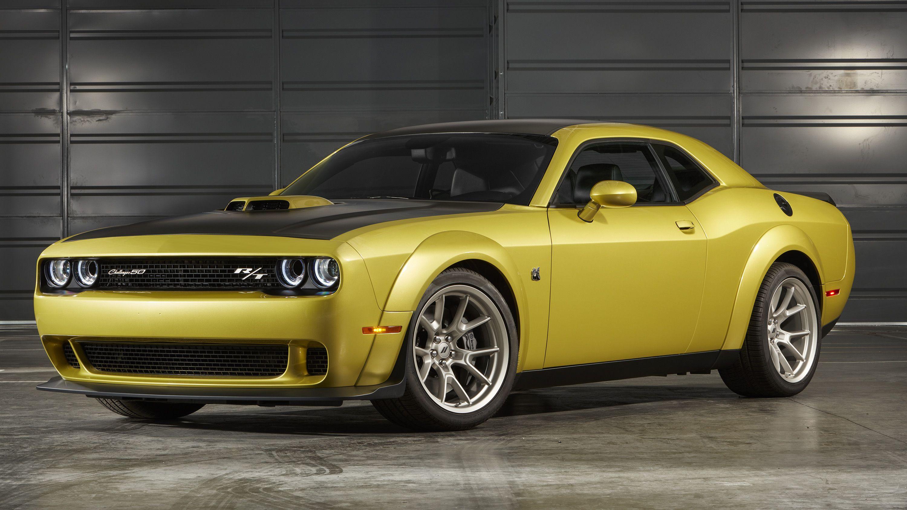 3000x1688 Dodge Challenger RT Scat Pack Shaker Widebody 50th Anniversary Edition Wallpaper. HD Car Wallpaper