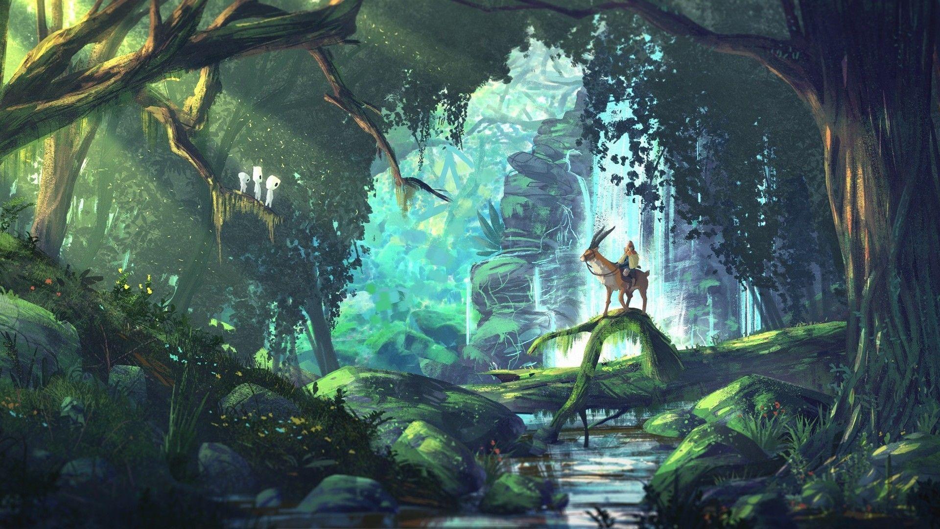 1920x1080 Studio Ghibli Desktop Wallpaper
