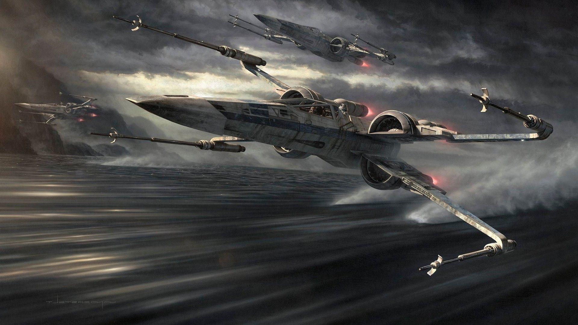 1920x1080 Wallpaper X Wing Art