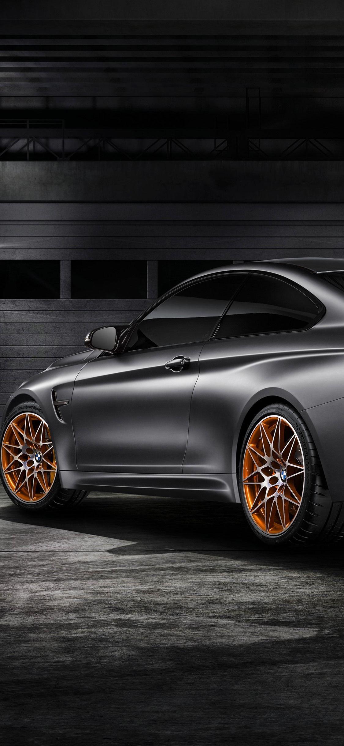 1125x2436 iPhone Wallpaper Bmw M4 Gts Silver Car Rear View M4 Gts HD HD Wallpaper