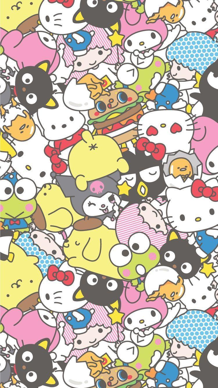 hello kitty school wallpaper