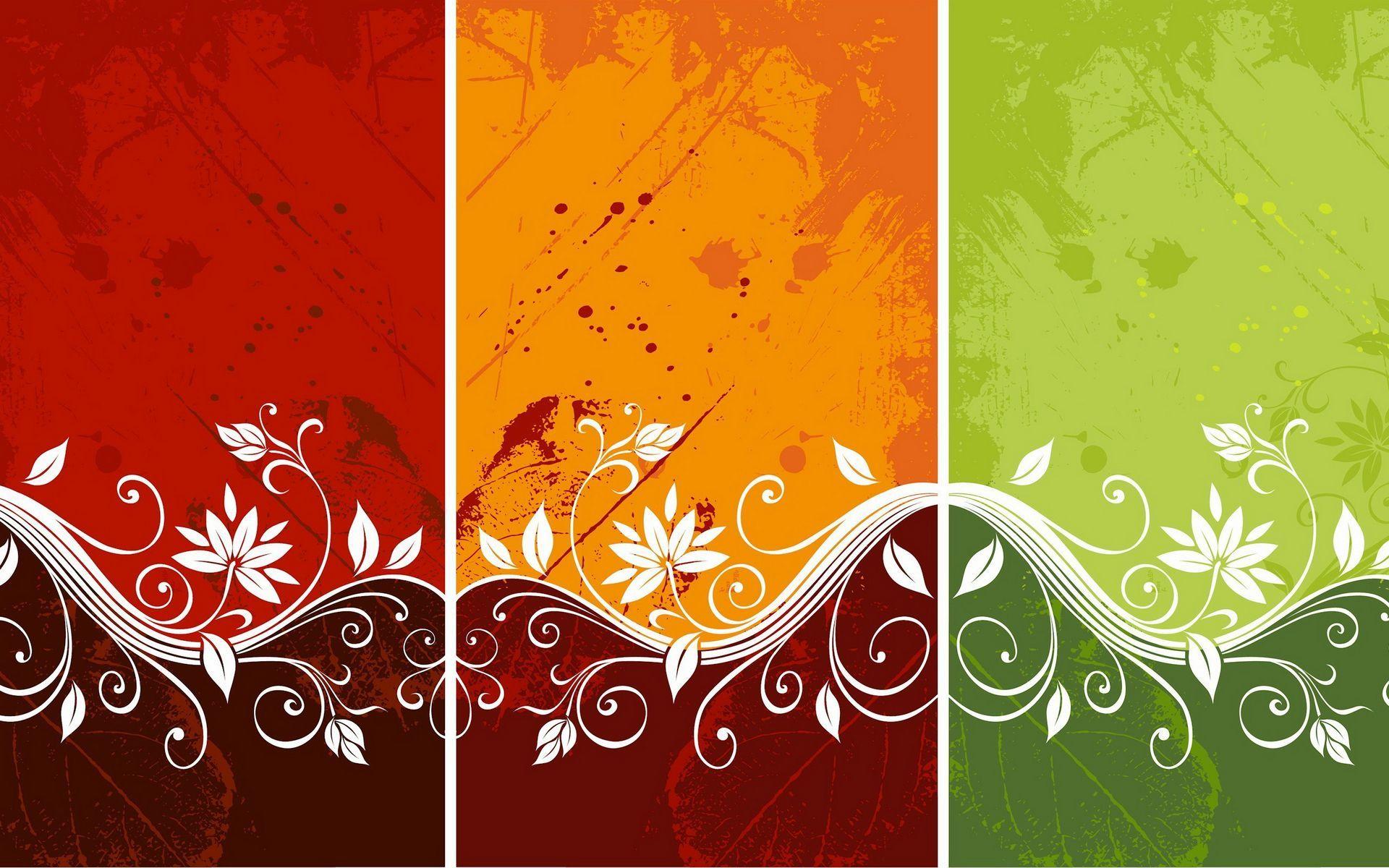 1920x1200 Green And Red Wallpaper