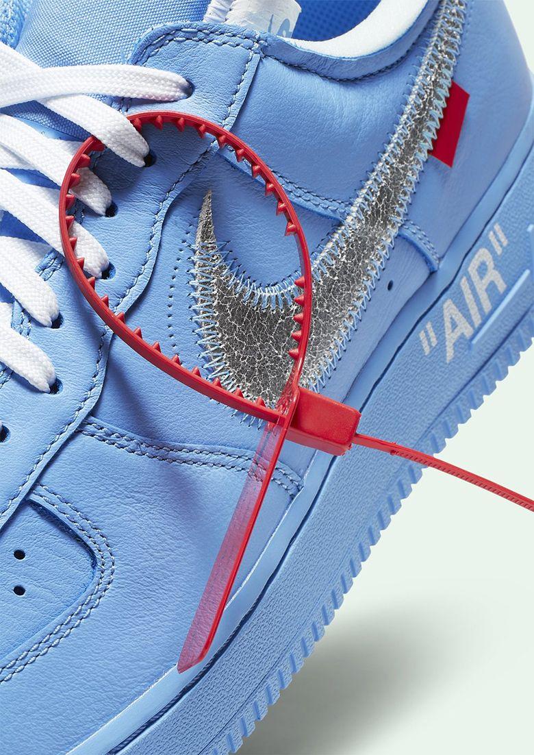 780x1102 Off White Nike Air Force 1 MCA Blue Release Date