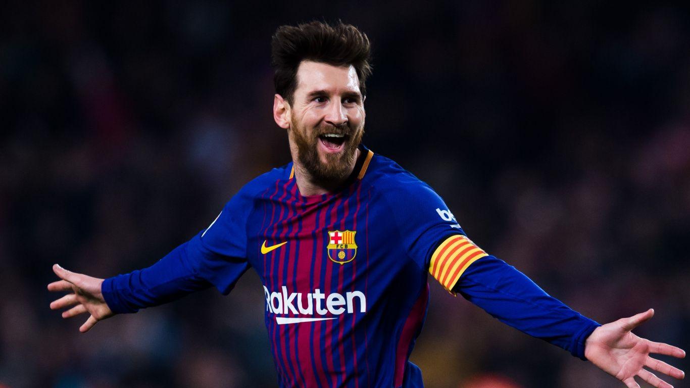 1366x768 Lionel Messi, Celebration, Goal, Football, Sports, Messi Celebration HD HD Wallpaper