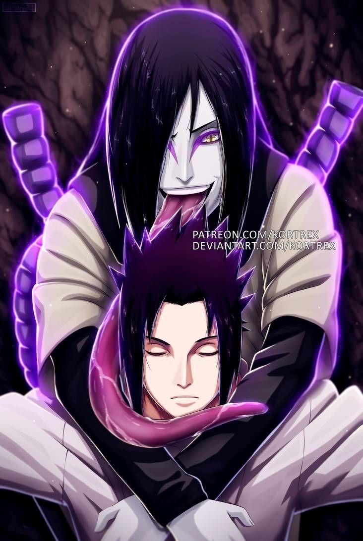 732x1092 COMMISSION Naruto and Orochimaru by Kortrex. Wallpaper naruto shippuden, Naruto, Naruto art