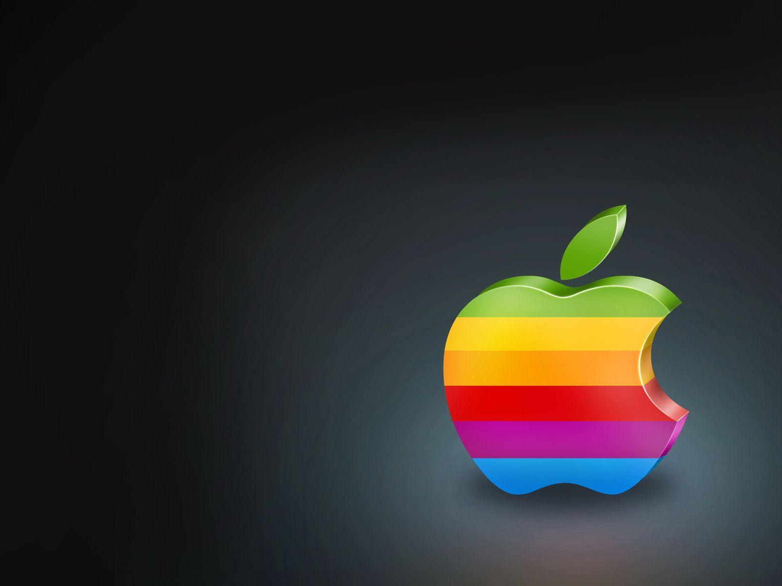 1600x1200 Apple Logo Background