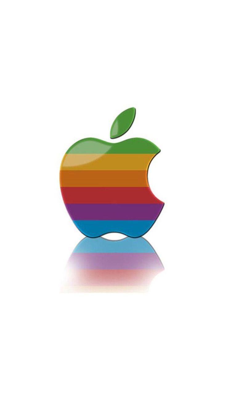 750x1334 Apple Logo iPhone Christmas Wallpaper