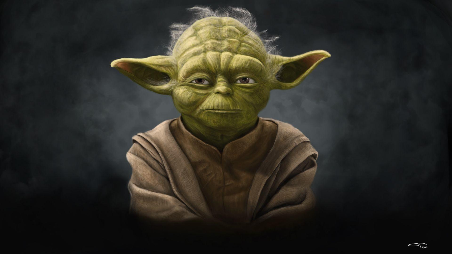 1920x1080 2Y7191U Awesome Yoda Wallpaper 1920x1080