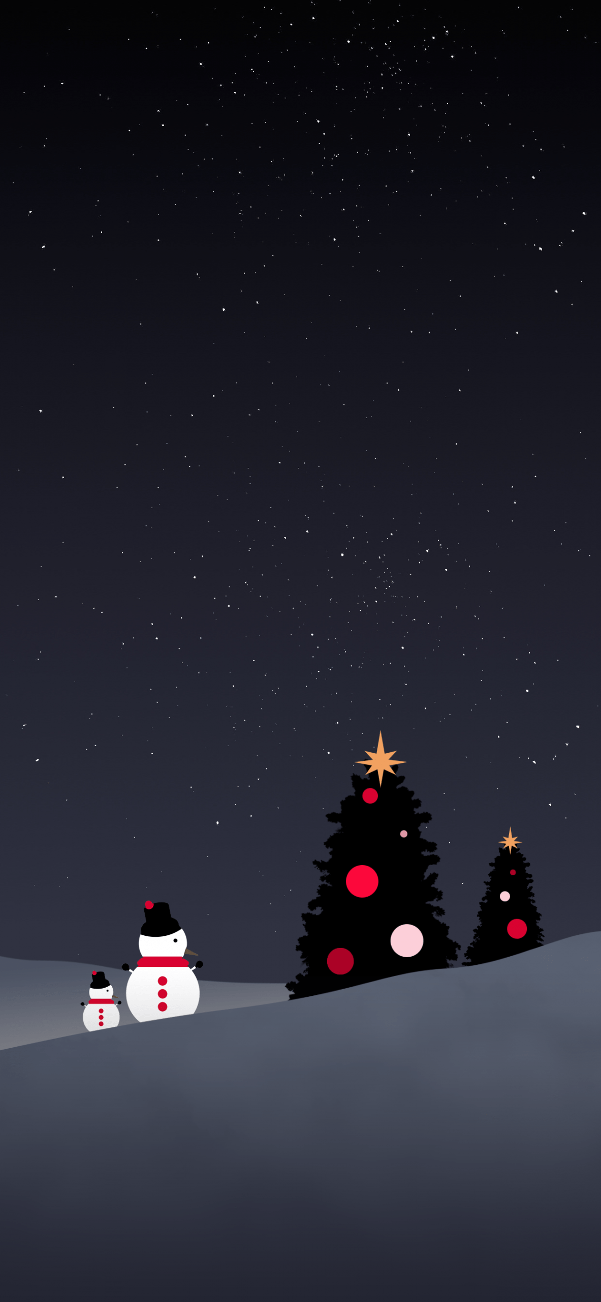 1183x2560 iPhone 12 Pro Max Christmas Wallpaper