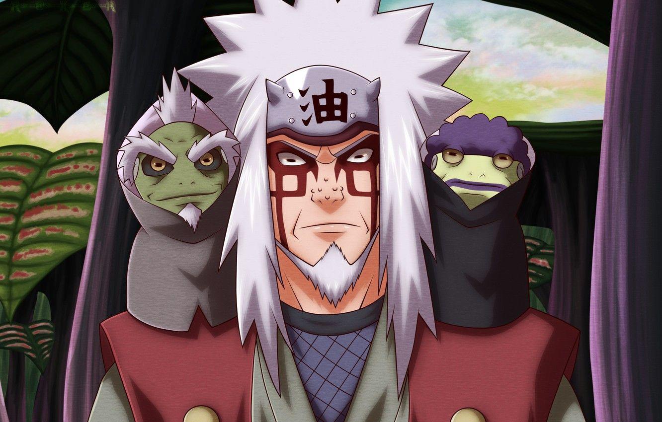 1332x850 Photo Wallpaper Naruto, Naruto, Toad, Jiraiya