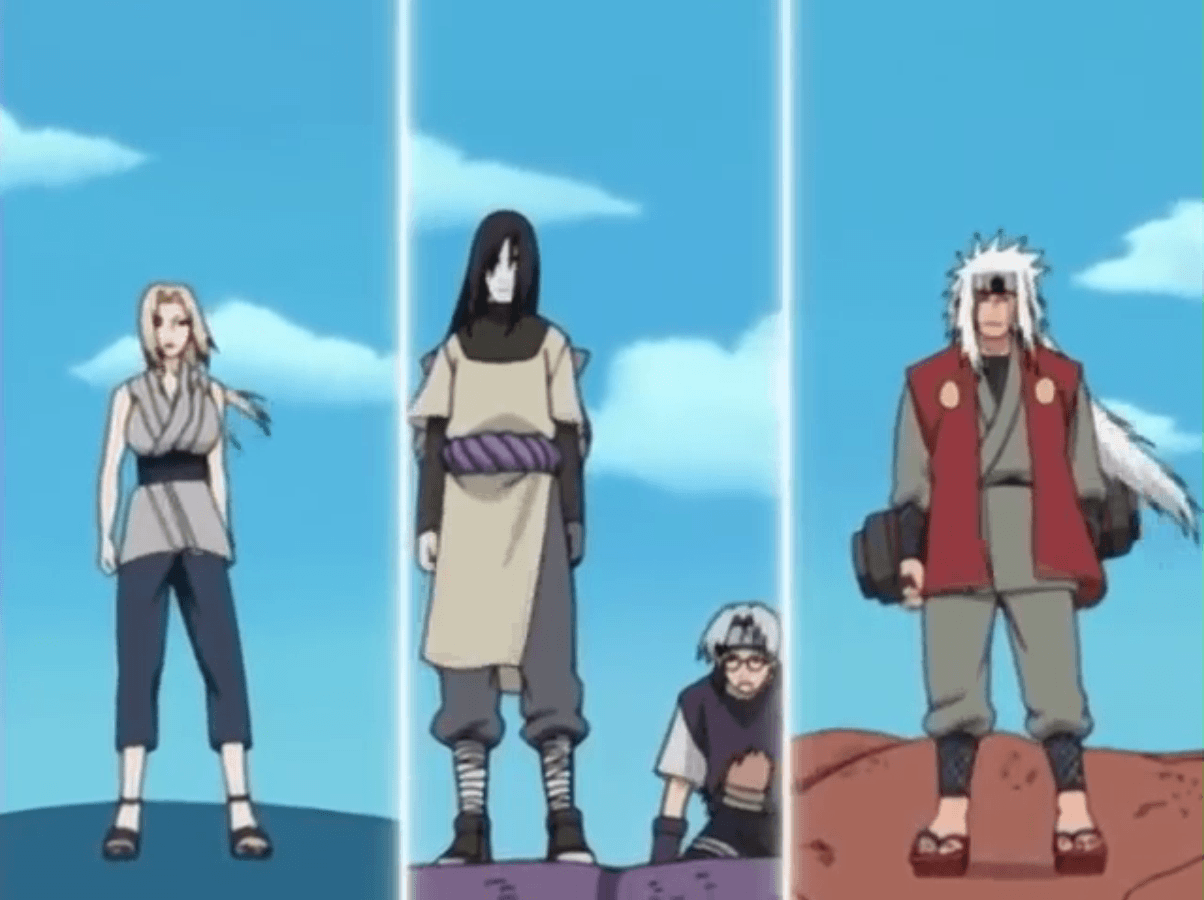 1204x900 Legendary Three Ninja Wallpaper