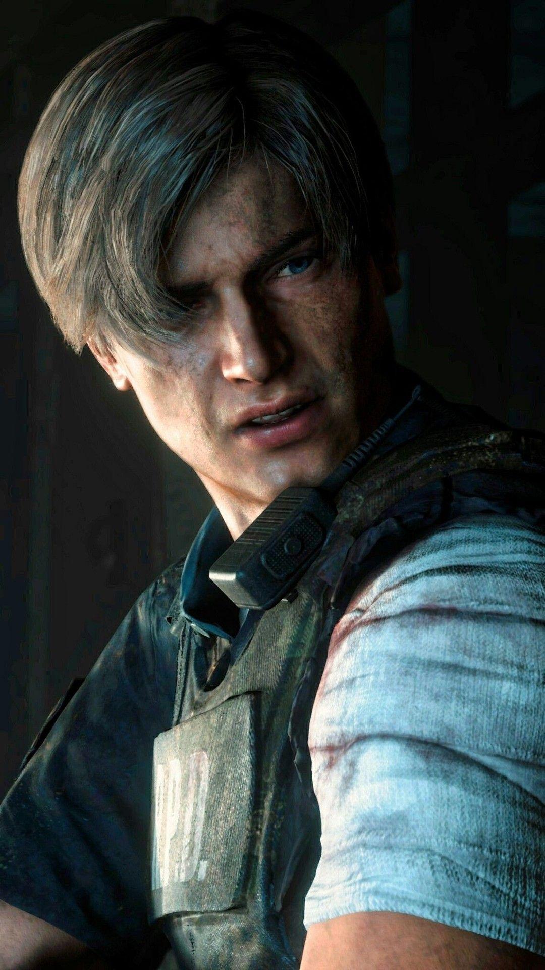 1080x1920 Leon Kennedy Wallpaper Phone Evil 2 Biohazard Leon Wallpaper & Background Download