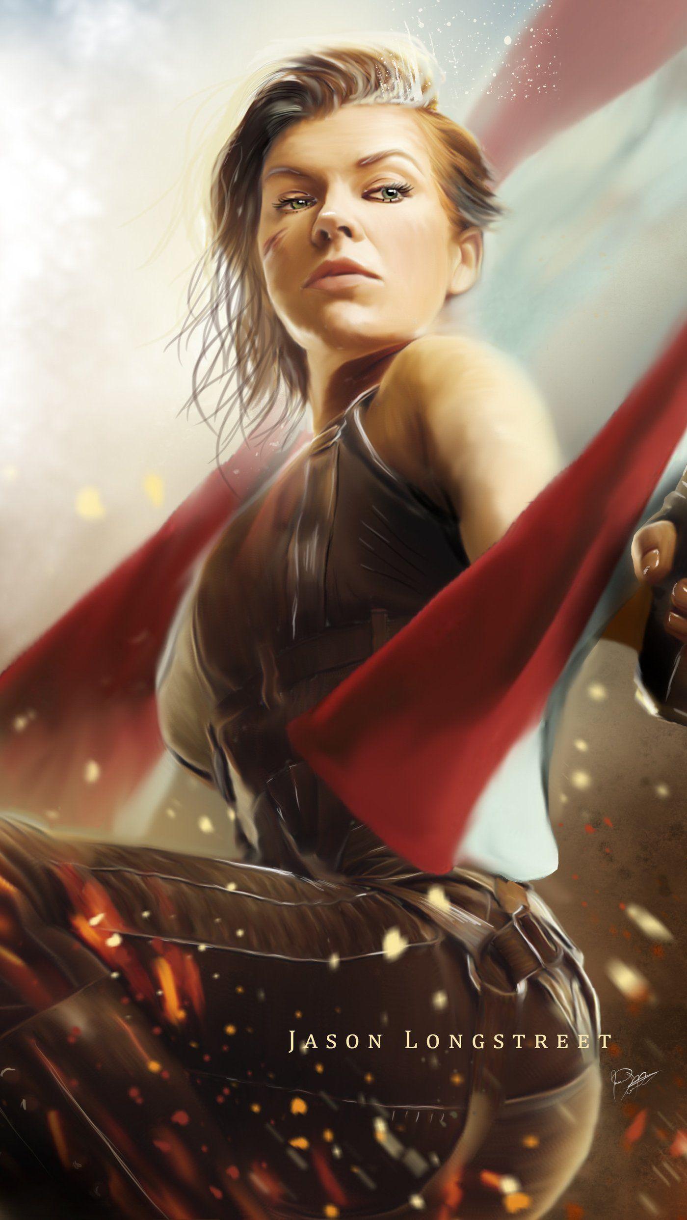1400x2485 Alice from Resident Evil Fanart Wallpaper 4k Ultra HD