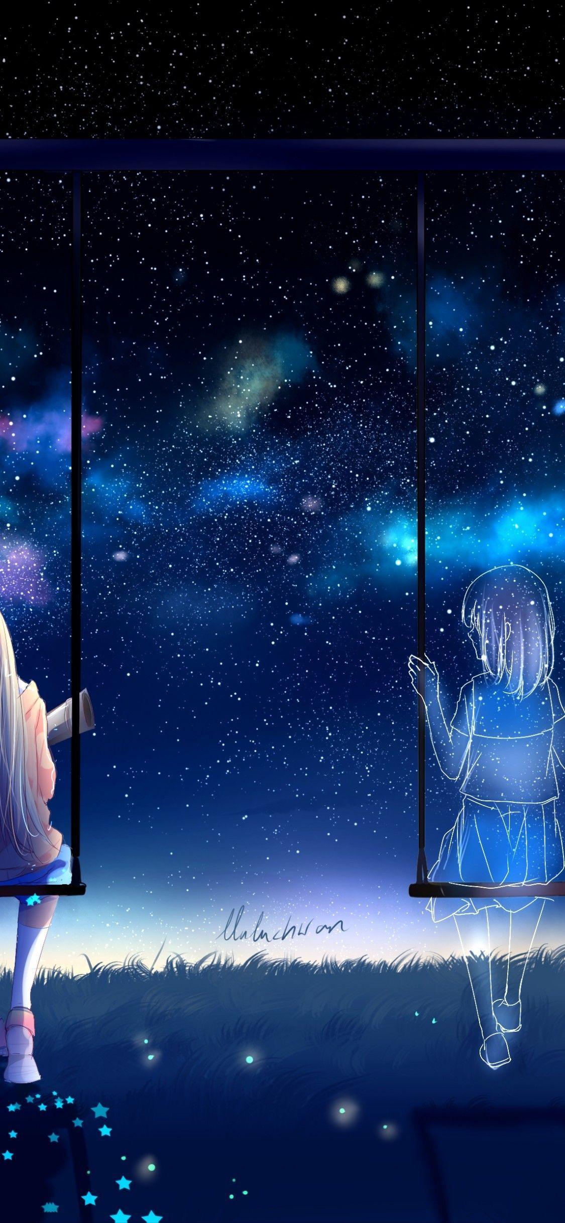 1125x2436 Lonely Anime Wallpaper HD Wallpaper HD