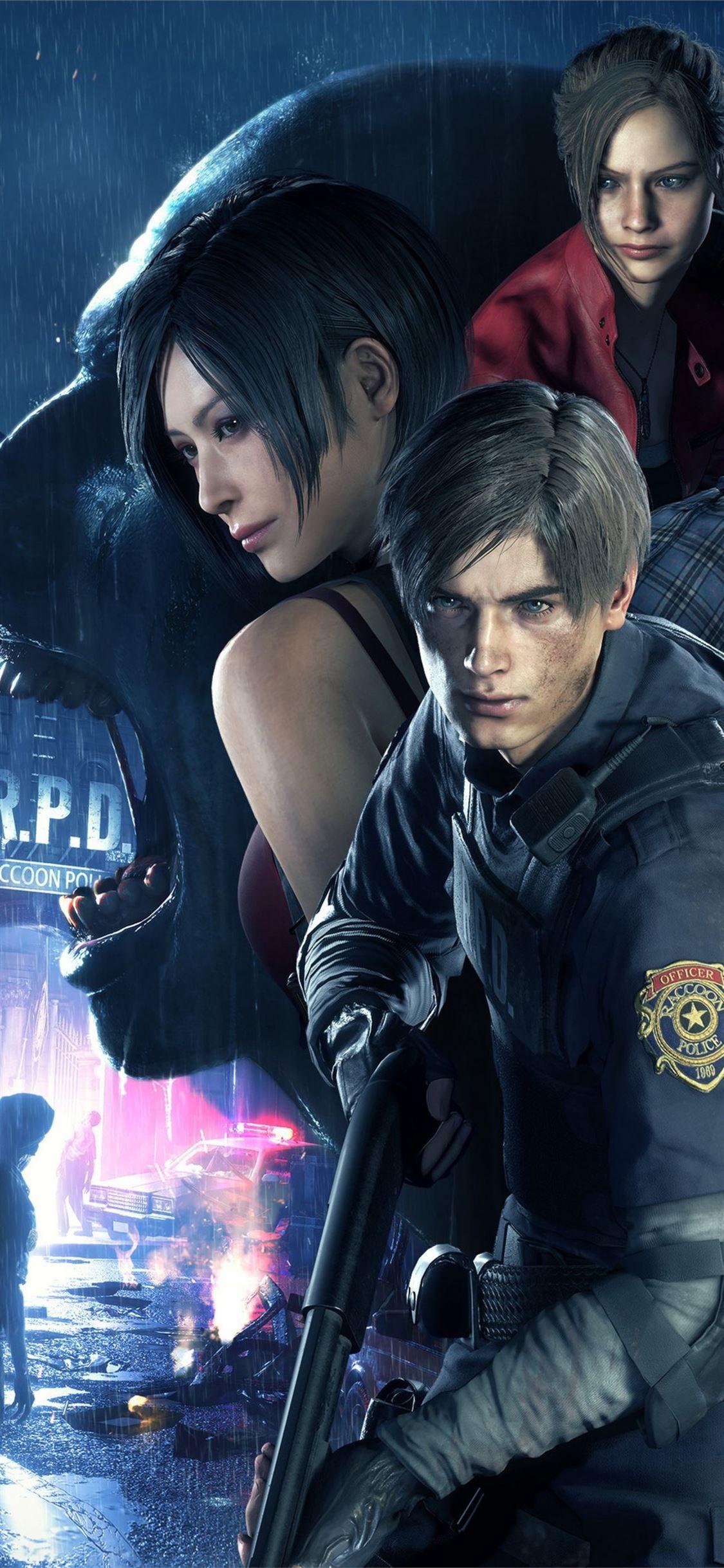 1125x2436 resident evil 2 4k #ResidentEvil2 Games #games k #iPhone11Wallpaper. Resident evil nemesis, Resident evil anime, Resident evil leon