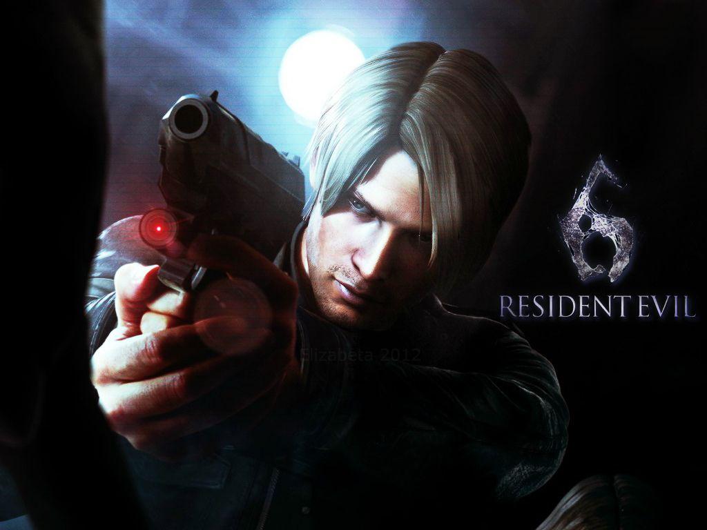 1024x768 Leon Resident Evil 6 Wallpaper