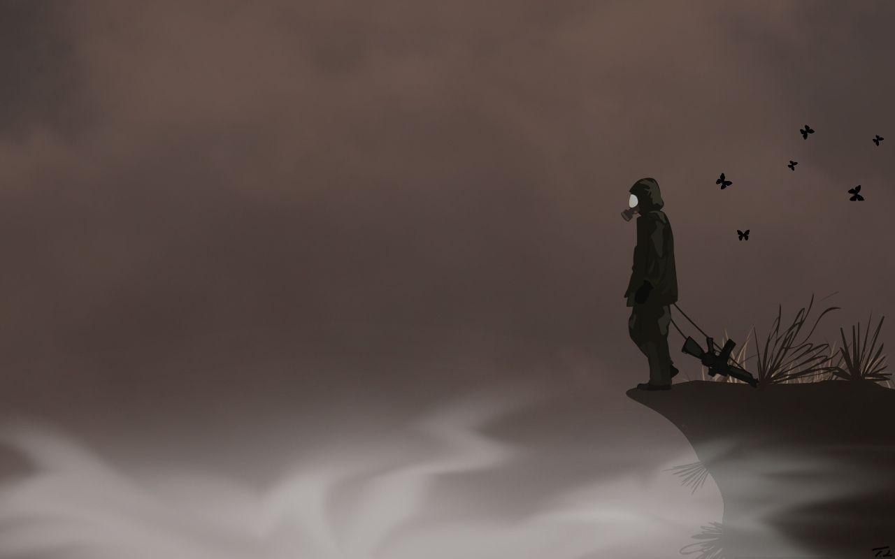 1280x800 Lonely Anime Wallpaper HD Wallpaper HD