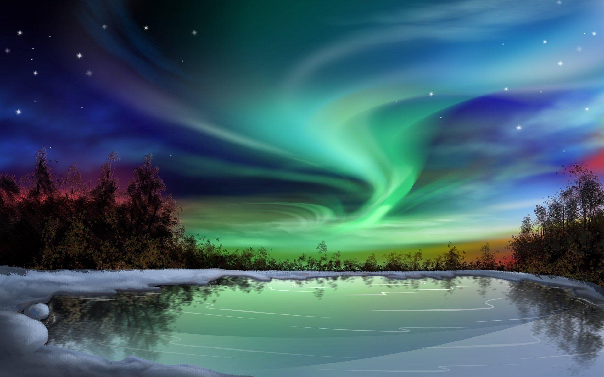 1920x1200 Northern Lights