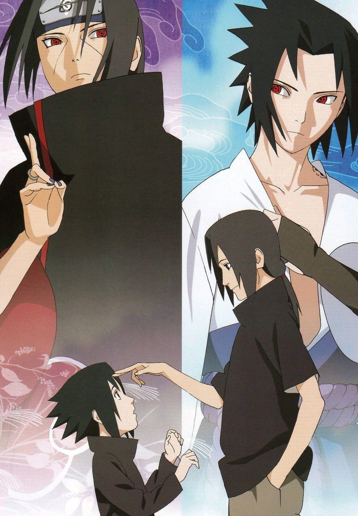 1440x2072 Want a naruto sasuke and itachi wallpaper? I got you