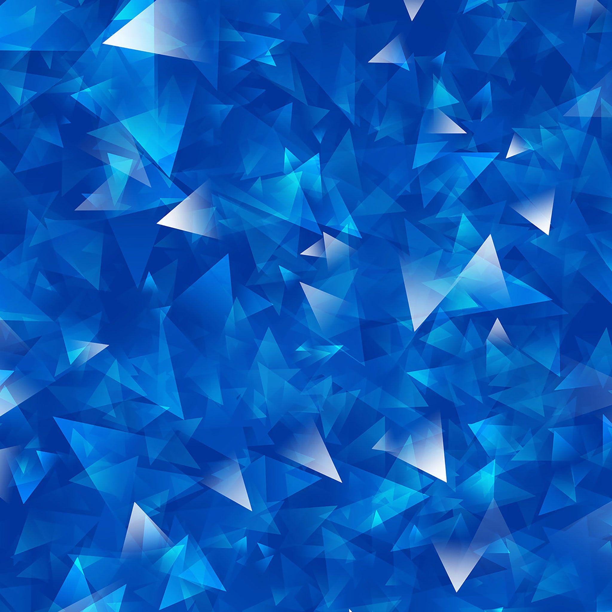 2048x2048 Blue Diamonds Background HD HD Wallpaper