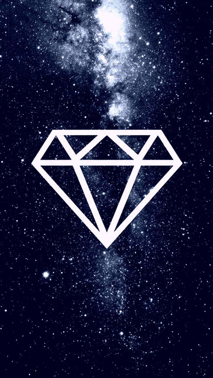 720x1280 dark blue diamond wallpaper