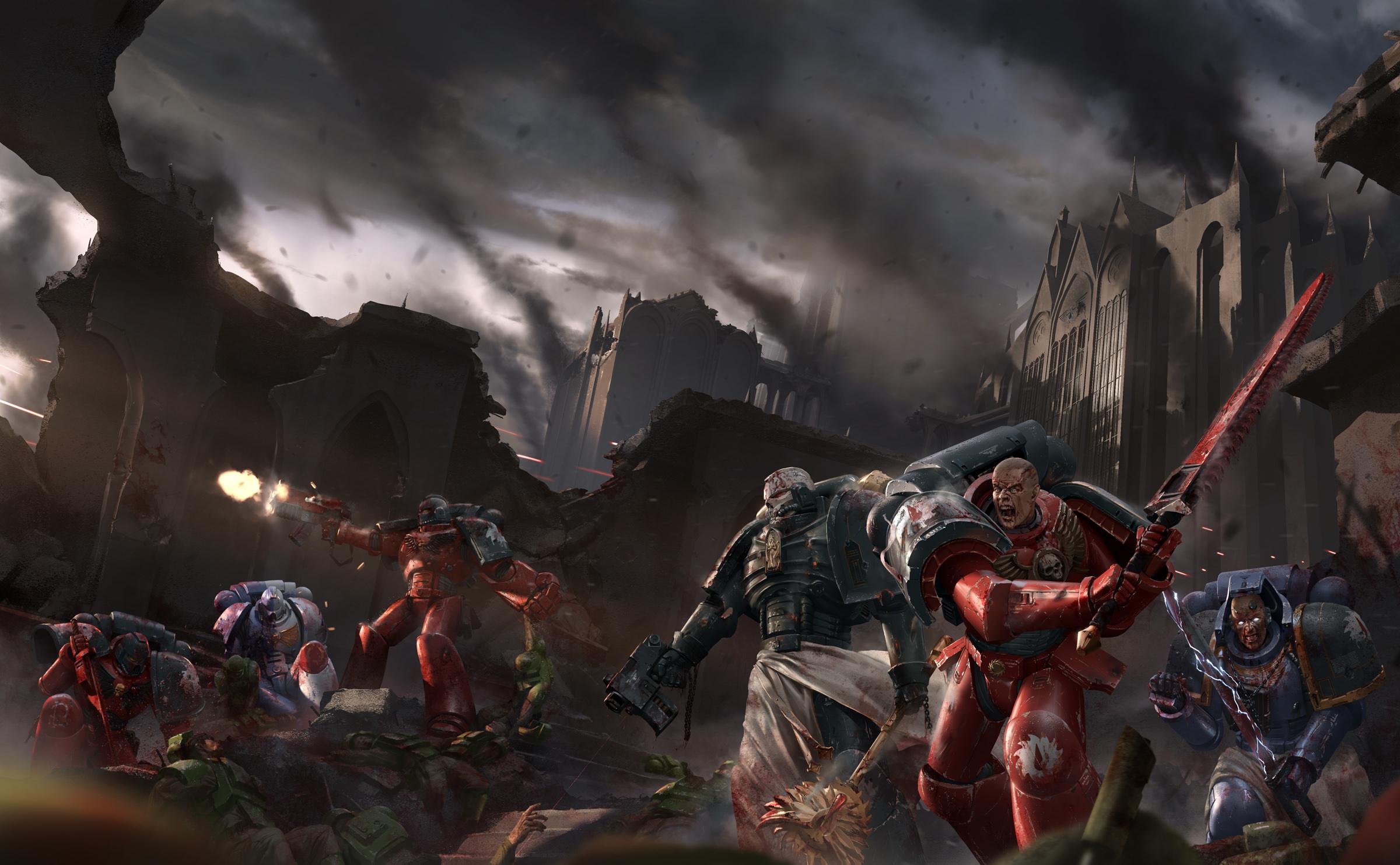 2400x1483 Warhammer 40K Wallpaper HD