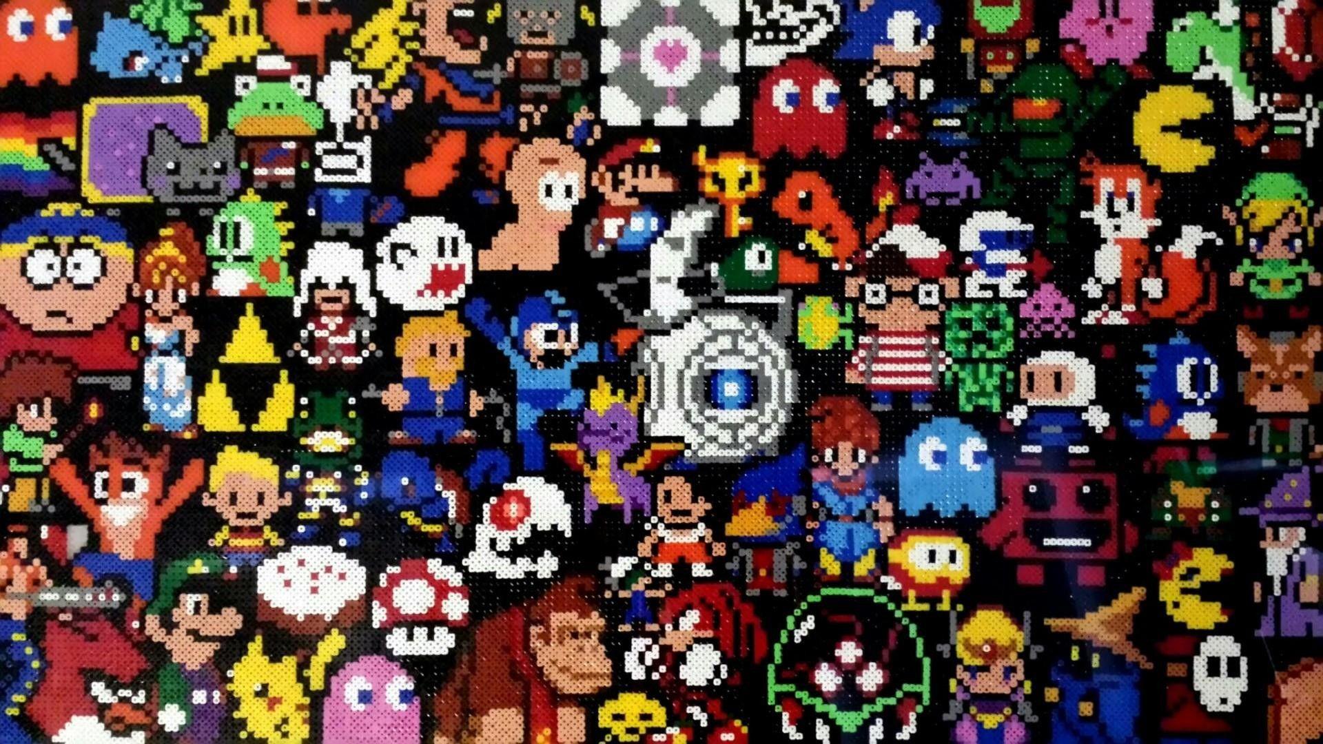 1920x1080 Retro Game Wallpaper