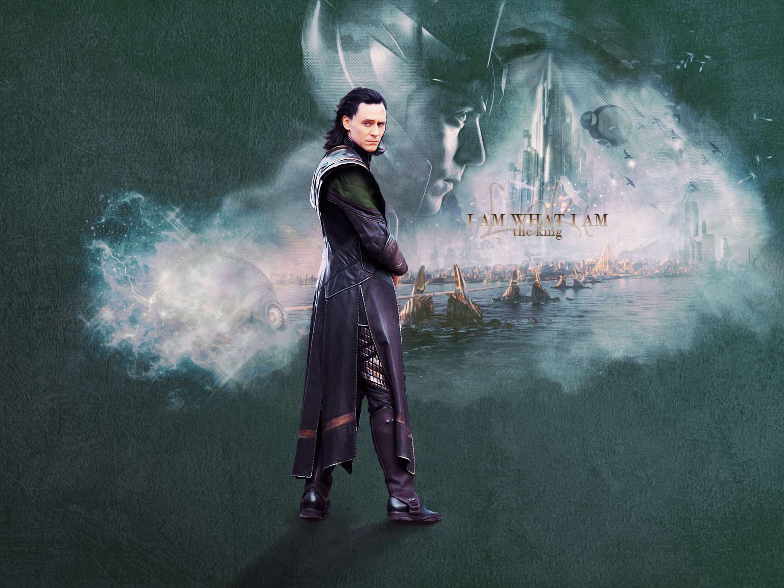 1600x1200 Avengers Wallpaper With Loki