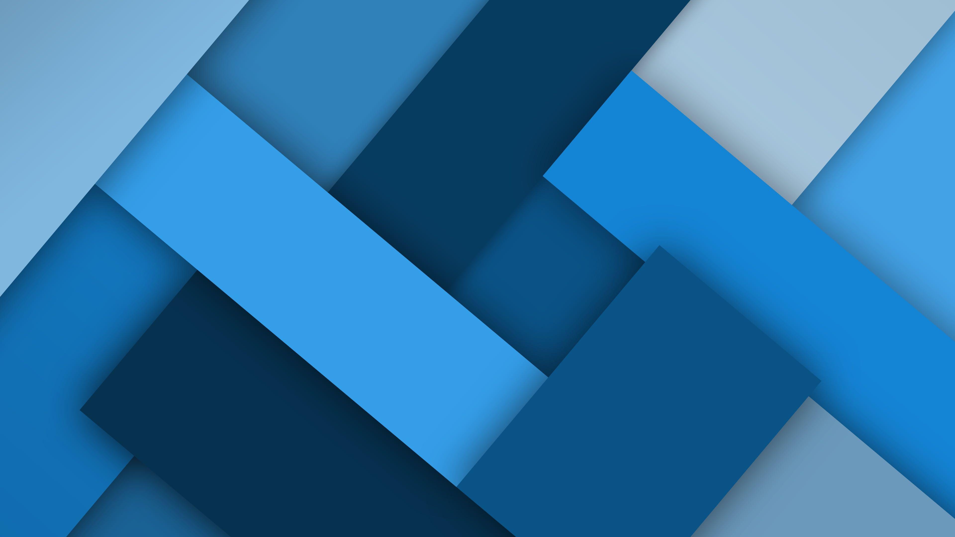 3840x2160 Blue and white illustration, minimalism, digital art, simple. Imagem abstrata, Abstrato, Paisagens bonitas