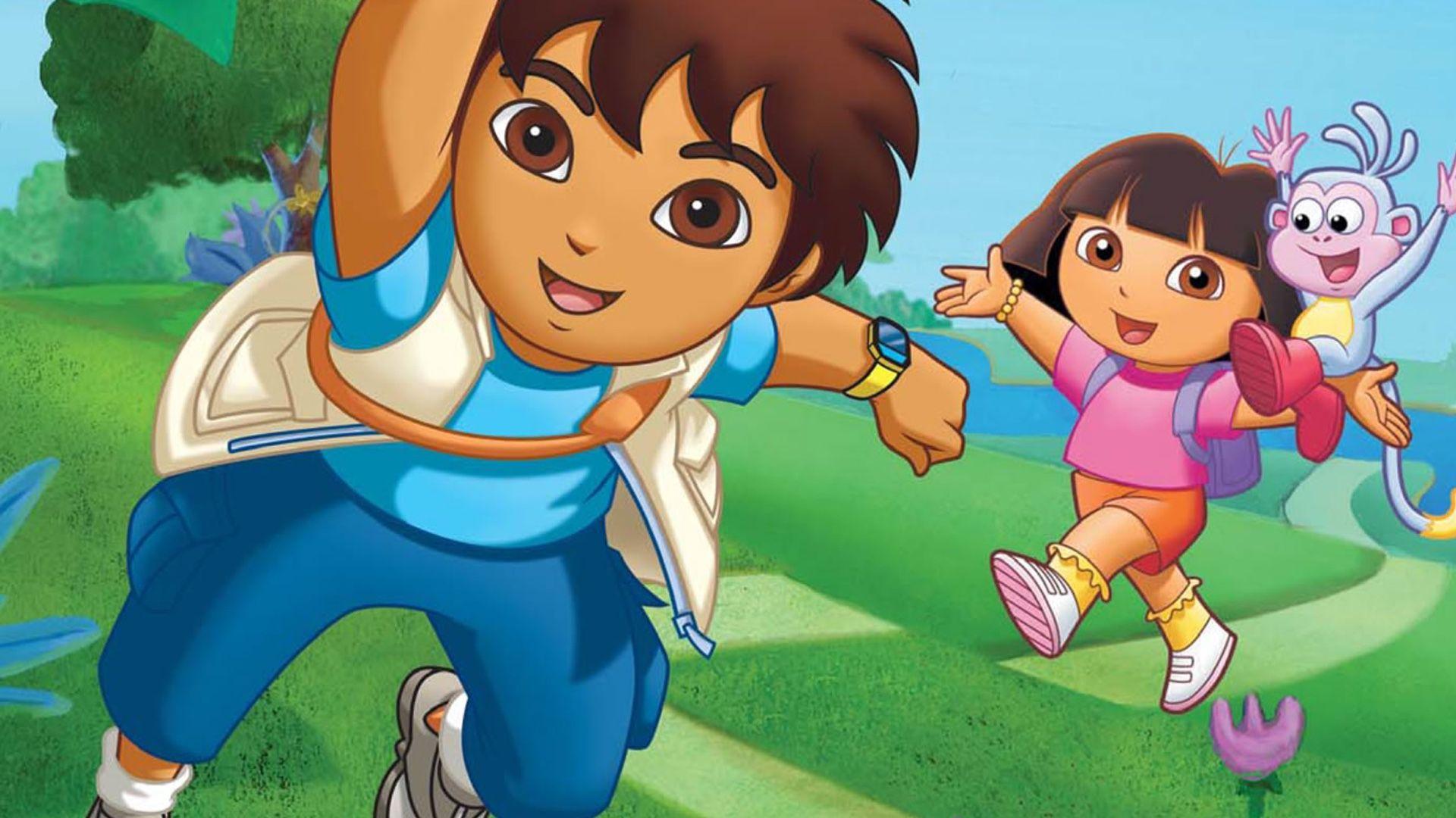 1920x1080 Dora The Explorer Characters