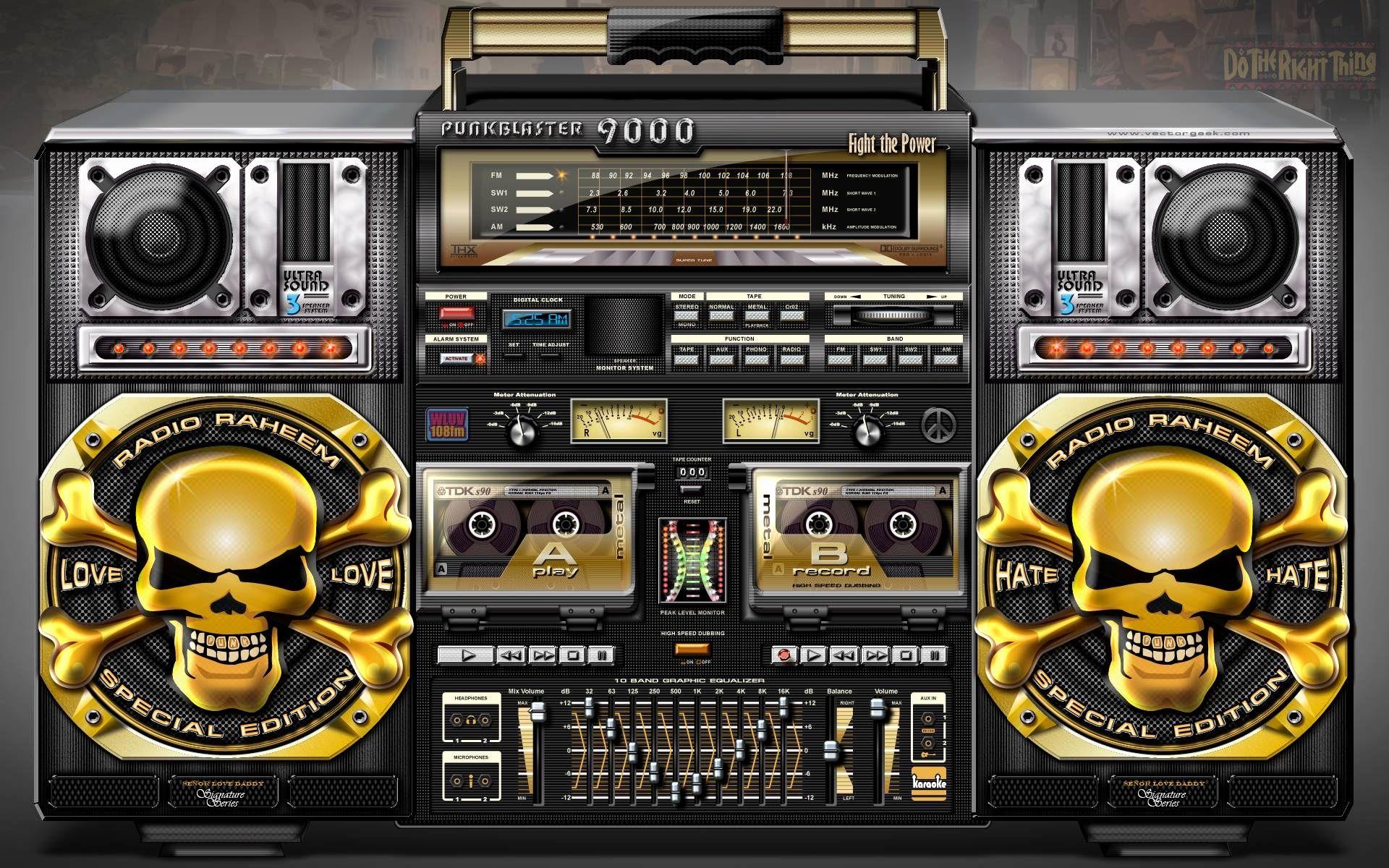 1920x1200 Boombox Wallpaper Awesome Vintage Wall Full Radio Boombox 80s Stock Shutterstock This Month of The Hudson
