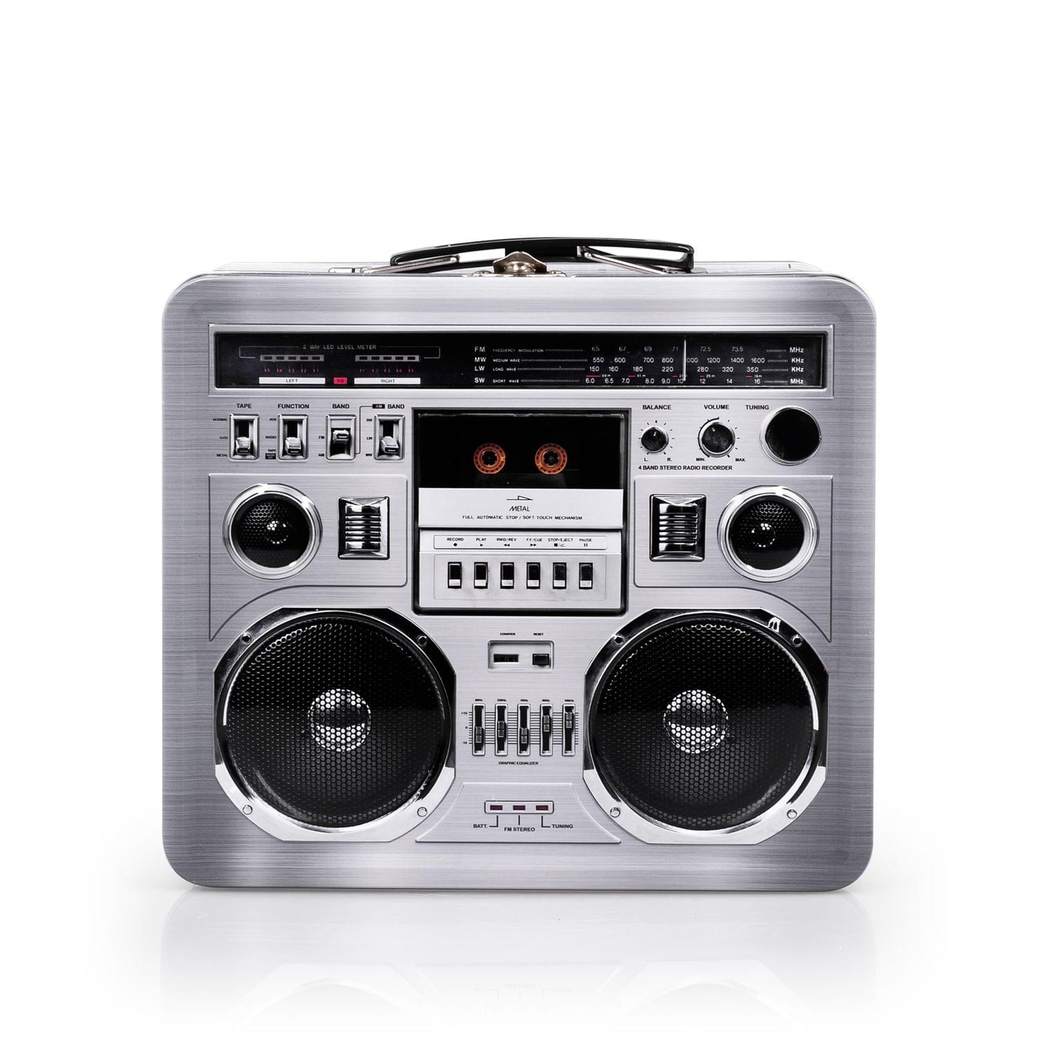 1500x1500 80's Boombox Radio Lunchbox Tin
