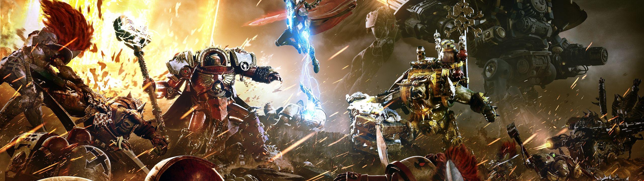 2560x720 7k Warhammer 40K Dawn of War III 4K 8K Background