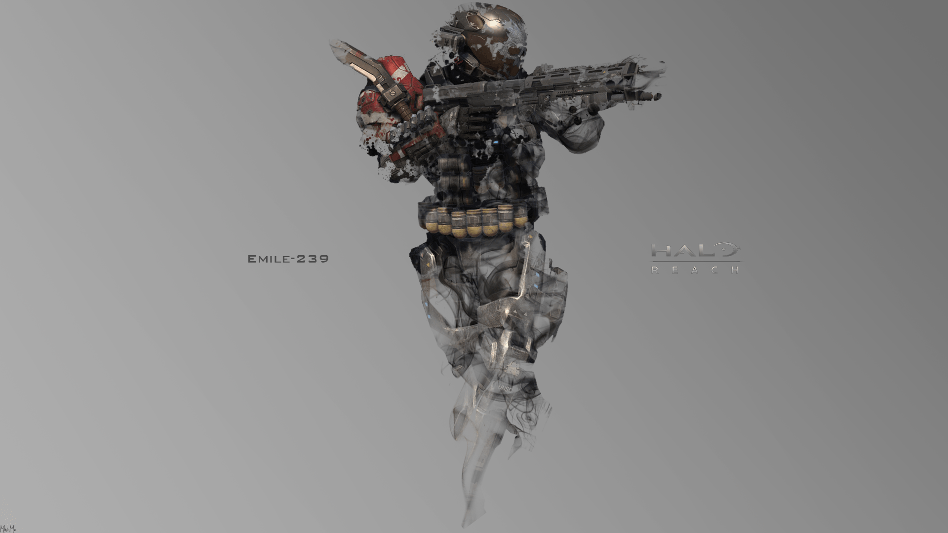 1920x1080 Halo Reach Emile Wallpaper