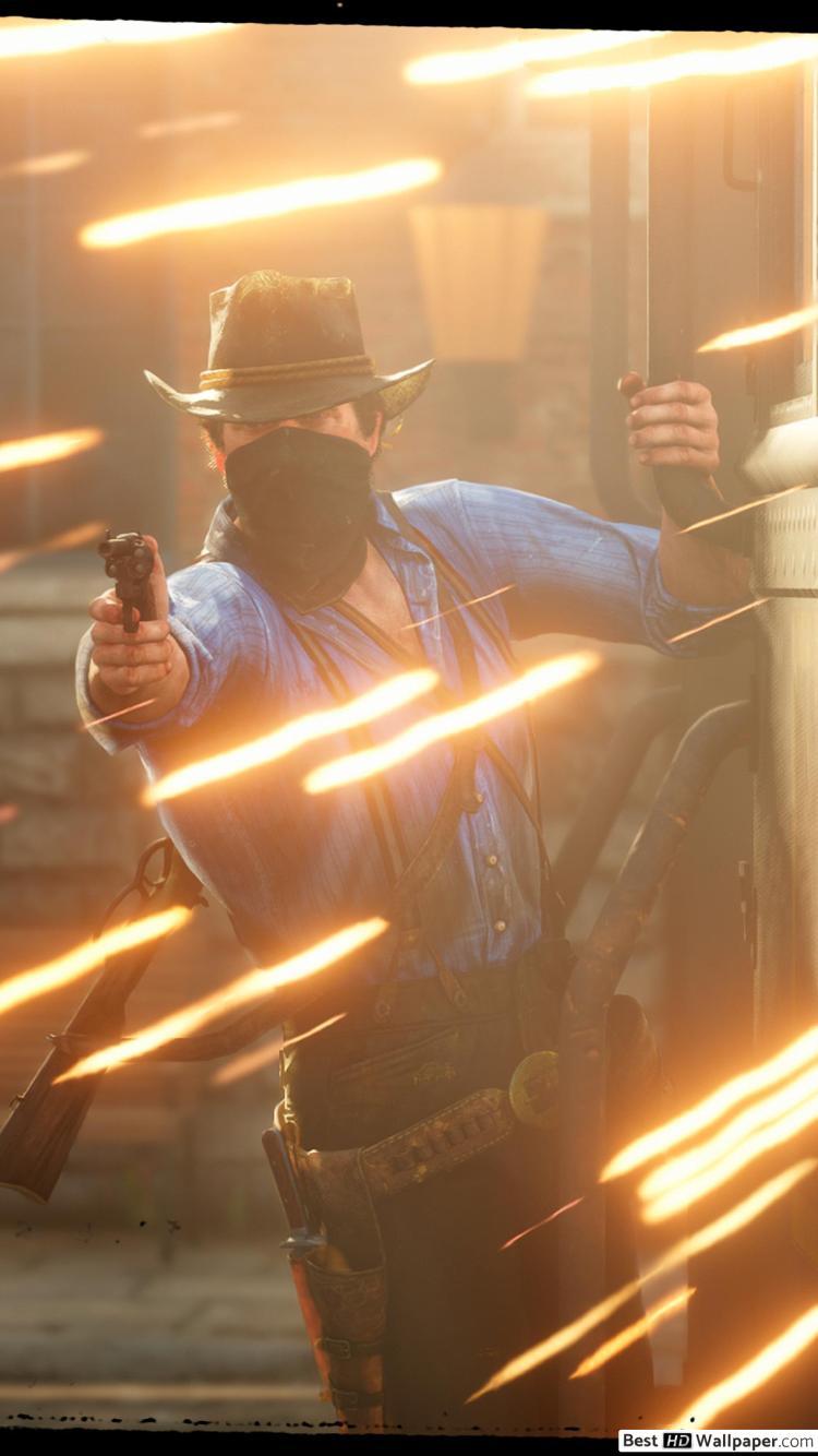 750x1334 Arthur Morgan iPhone Wallpaper