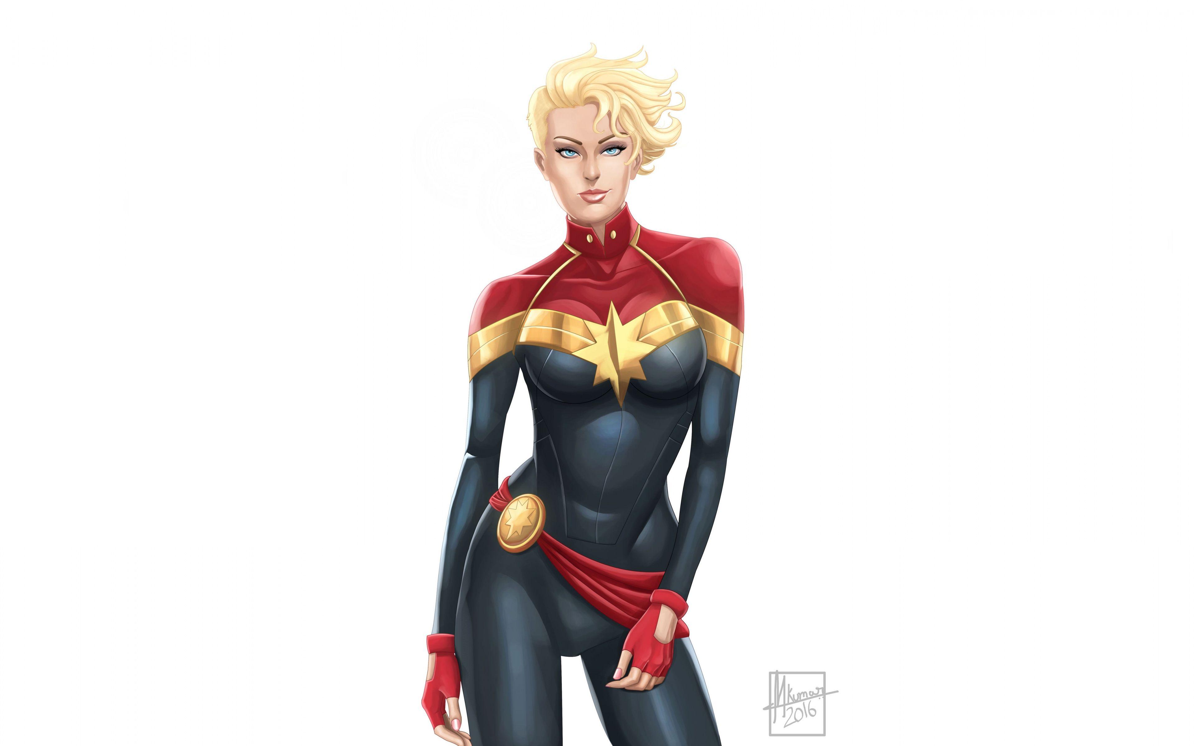 3840x2400 Download Art, Captain Marvel, superhero wallpaper, 3840x 4K Ultra HD 16: Widescreen
