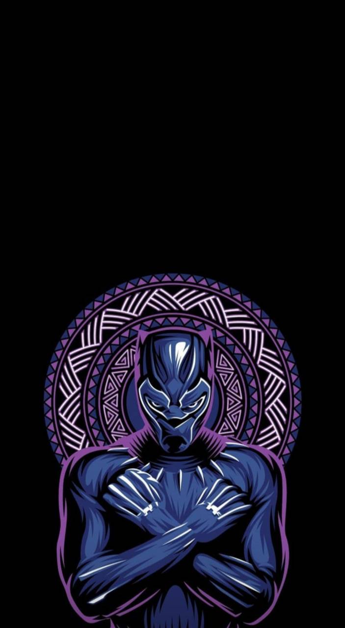 703x1280 Black Panther wallpaper