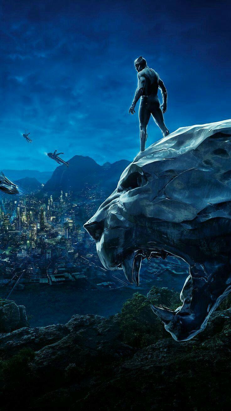 736x1309 Marvel Black Panther Wakanda HD Wallpaper