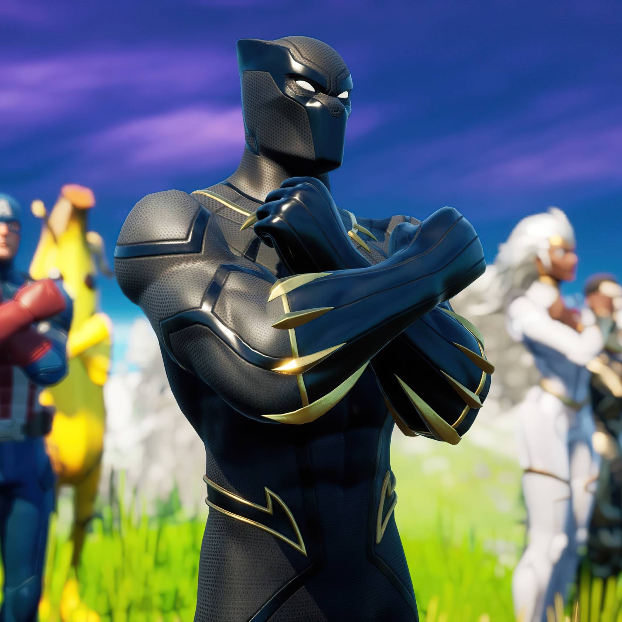 2048x2048 Black Panther Fortnite Wakanda Forever iPad Air Wallpaper, HD Games 4K Wallpaper, Image, Photo and Background