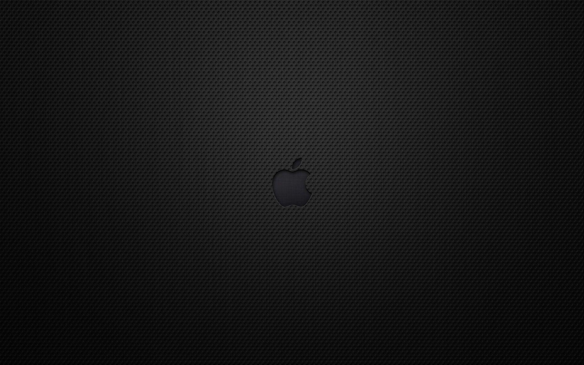 1920x1200 Black Wallpaper Apple