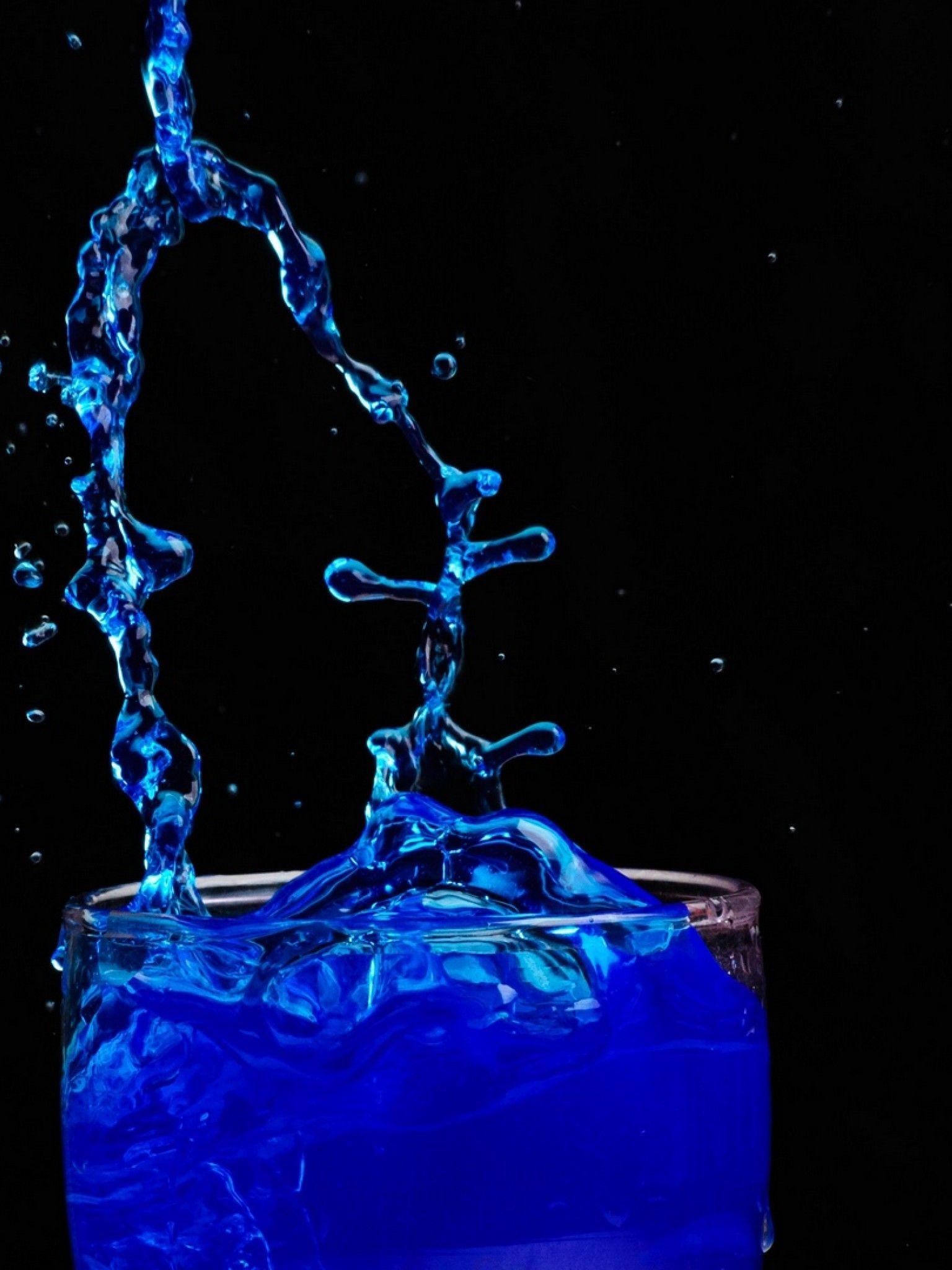 Blue Liquid Wallpapers - Top Free Blue Liquid Backgrounds - WallpaperAccess