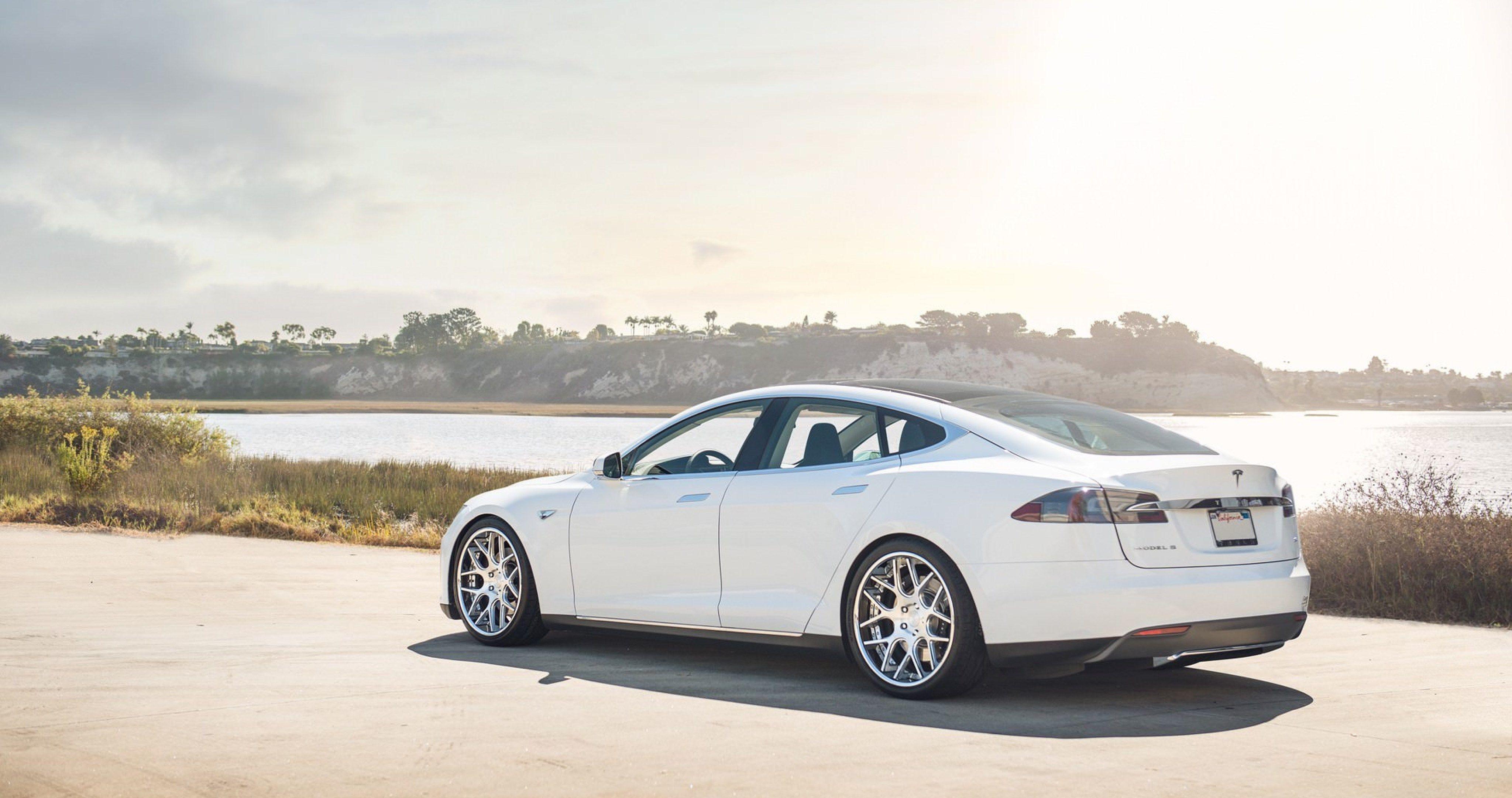 4096x2160 Tesla Model S Wallpaper 4k