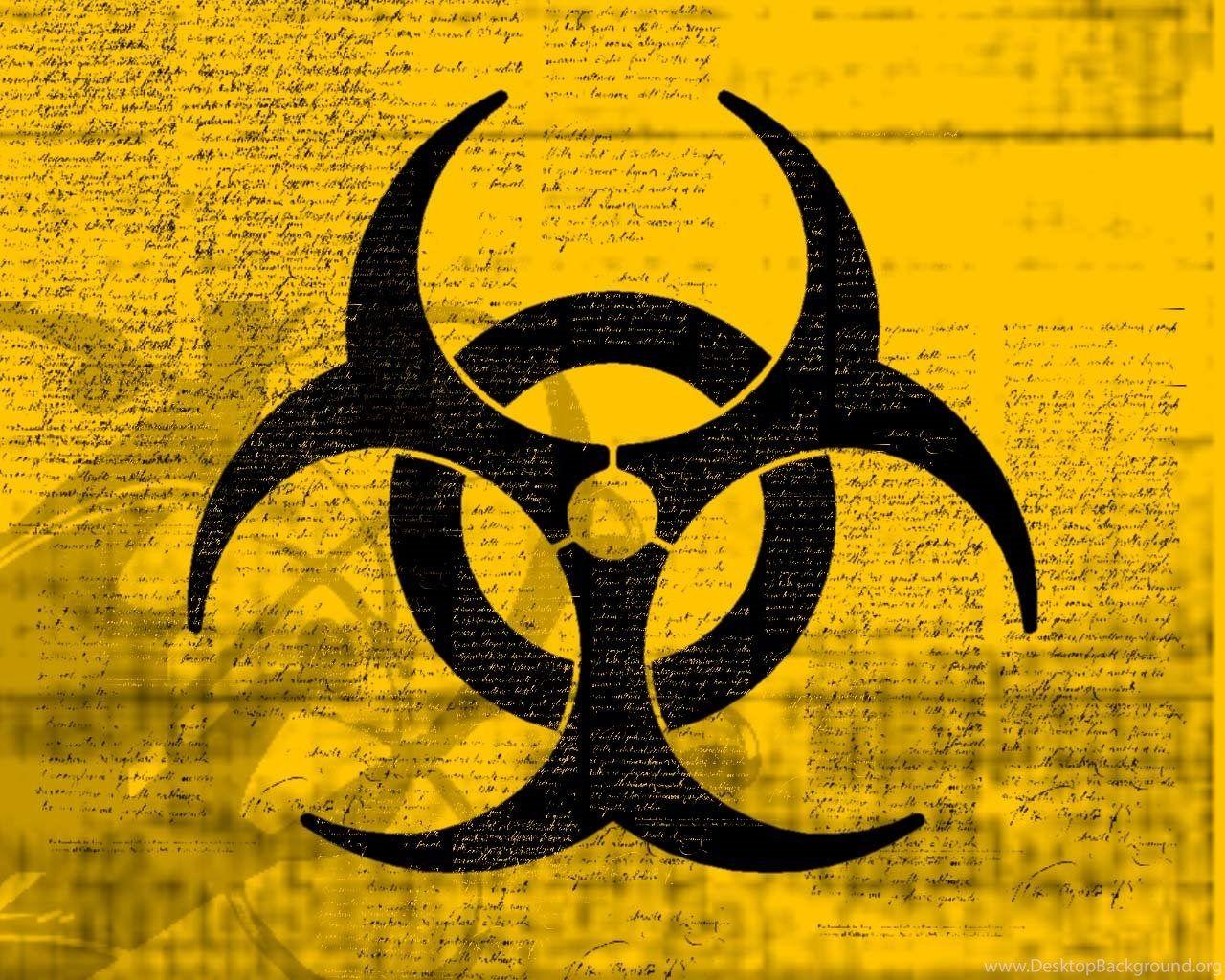 1280x1024 Biohazard Symbol Wallpaper Moreover Cool Zombie Biohazard Symbol. Desktop Background