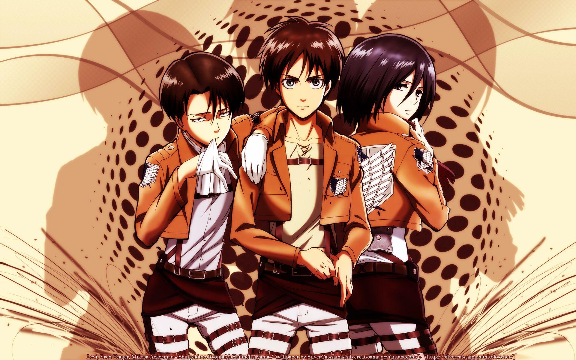 Attack On Titan Eren And Mikasa Wallpapers Top Free Attack On