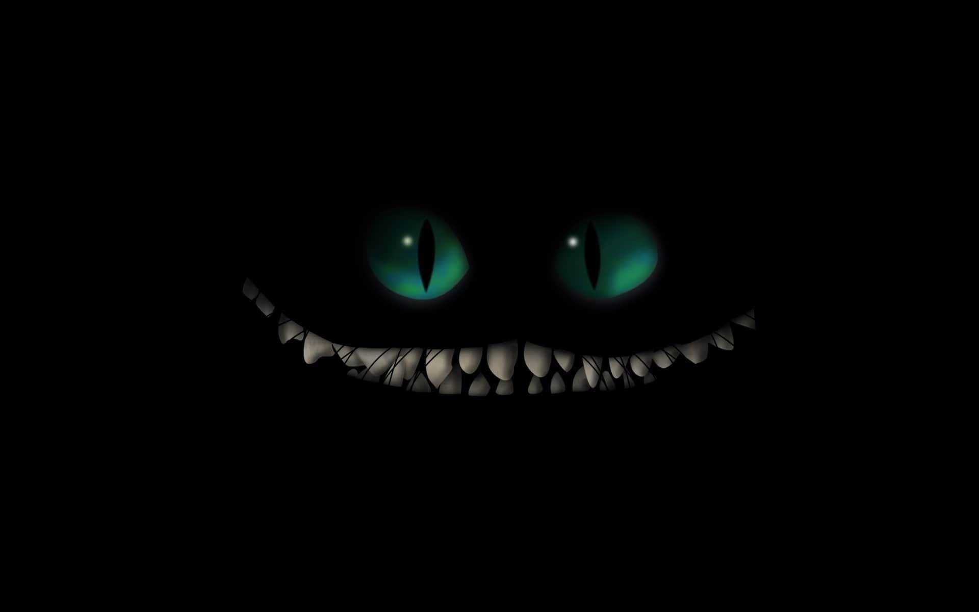 1920x1200 desktophdwallpaper.org. Cheshire cat wallpaper, Creepy background, Scary wallpaper