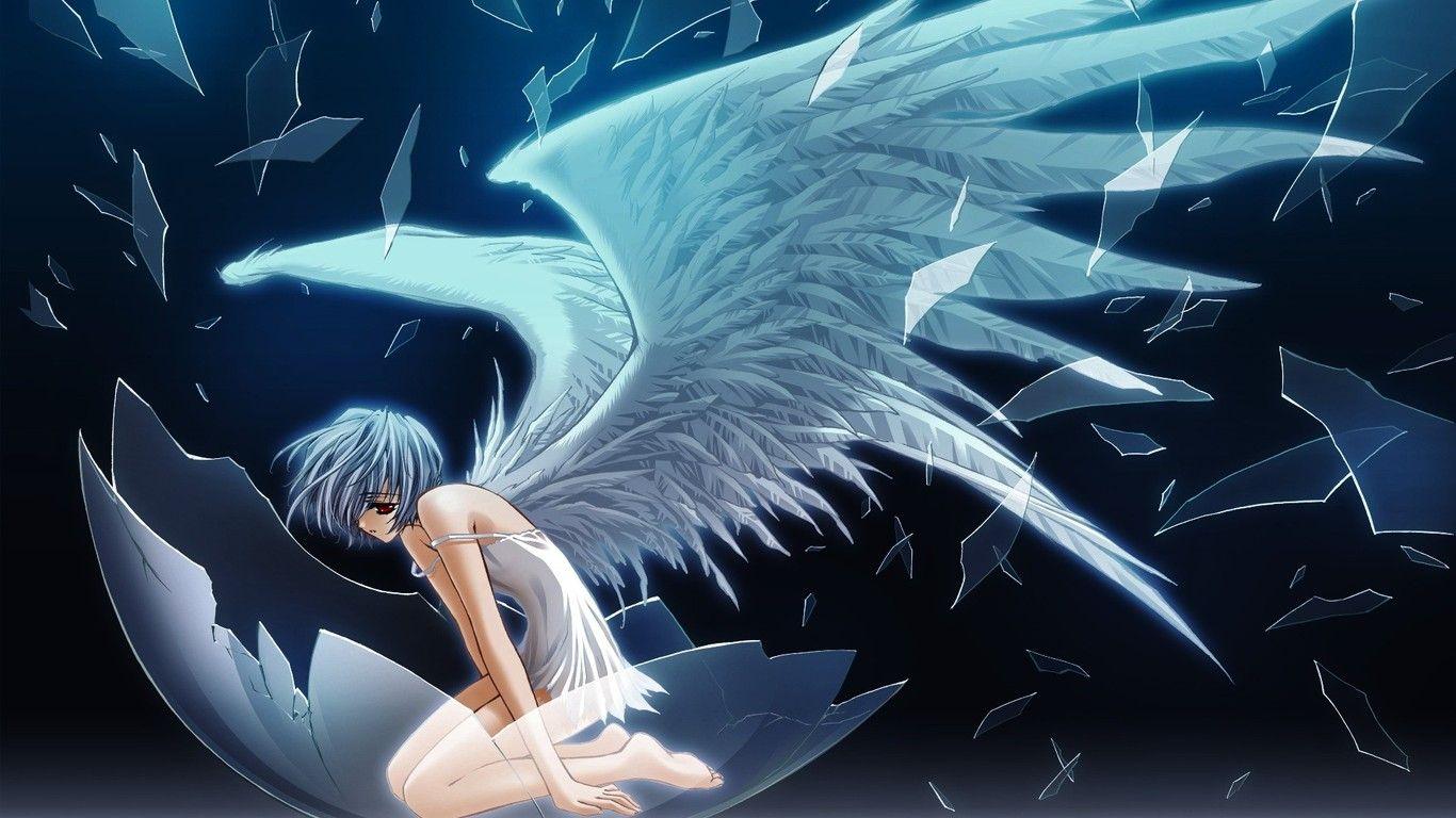 Mobile wallpaper: Anime, Angel, 1344381 download the picture for free.