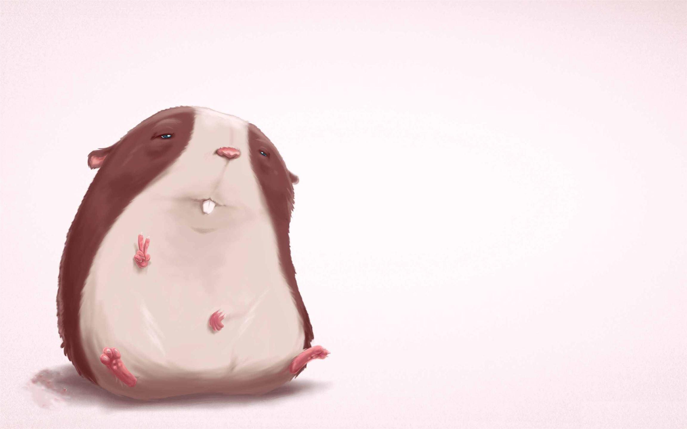 2304x1440 Funny Hamster MacBook Air Wallpaper Download