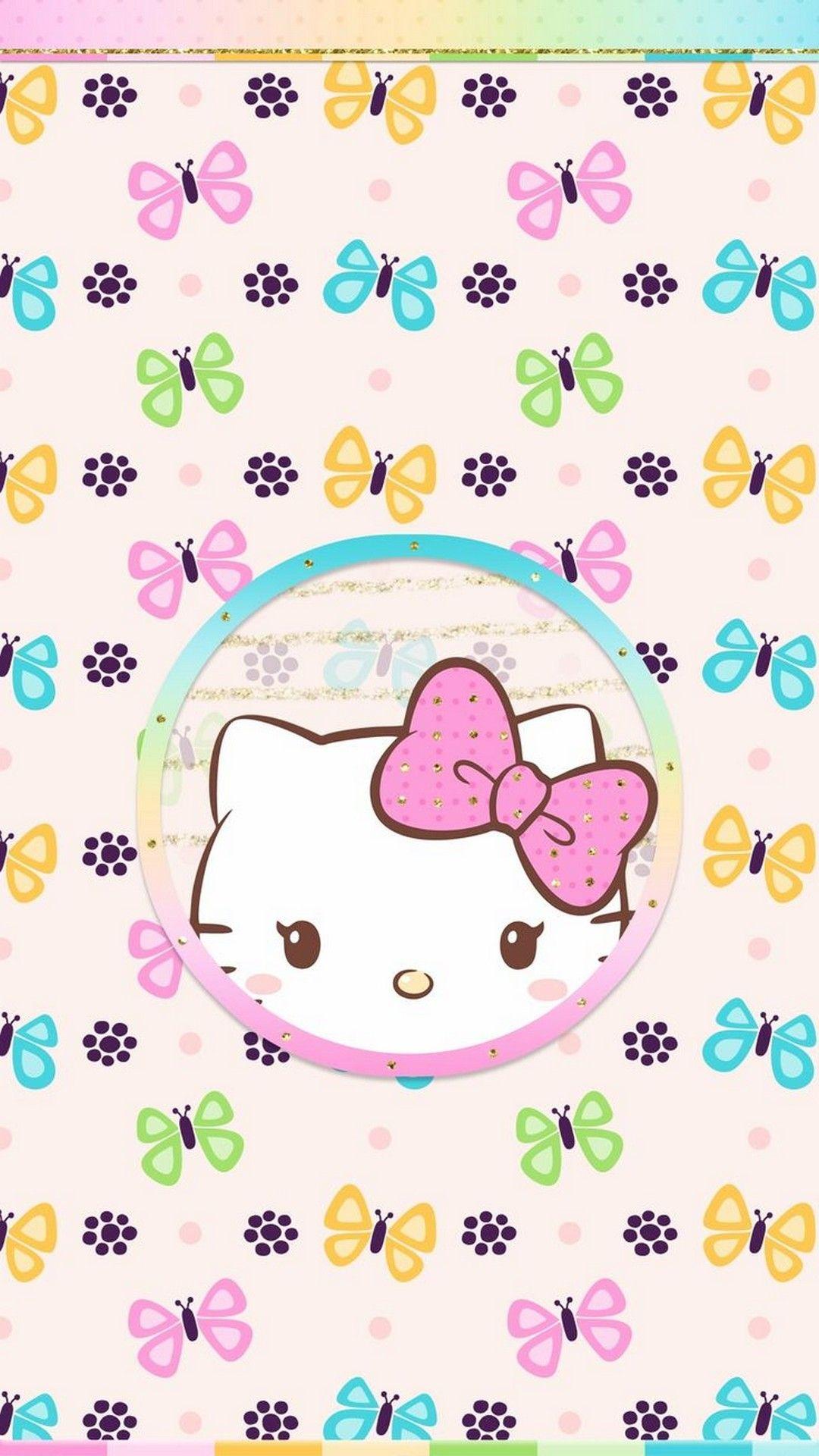 1080x1920 Hello Kitty HD Wallpaper For iPhone Cute Wallpaper